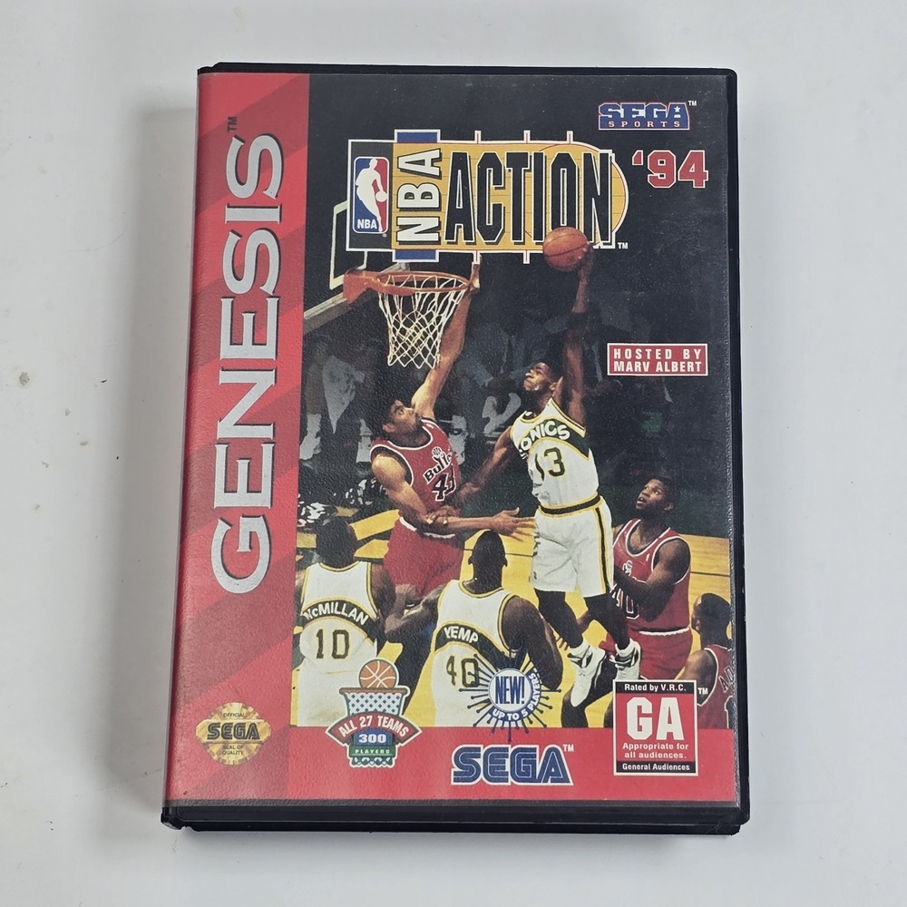 NBA Action '94 Basketball (Sega Genesis)